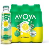 Avoya 200 ml Meyveli Limon & Limon Çiçeği Maden Suyu (6 adet)