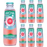 Avoya Çilek ve Gül Aromalı Maden Suyu 6'lı Paket 200 ml Doğal ve Ferahlatıcı İçecek