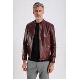 Avriel Bordo Erkek Deri Ceket - 4XL