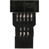 Avrısp Usbasp STK500 Için 10 Pin I 6 Pin E Dönüştürücü Kartı