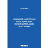 Avrupa Birliği Adalet Divanı ve Avrupa İnsan Hakları Mahkemesi Kararlarında Unutulma Hakkı