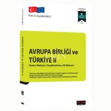 Avrupa Birliği ve Türkiye II