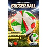 Avrupa Futbol Şampiyonası Maç Topu Kabartmalı Yüzey Halı Saha Çim Topu(Beton Zemine Uygun)+Pompa - Yeşil
