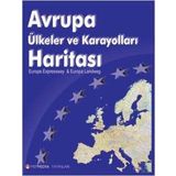 AVRUPA ÜLKELER VE KARAYOLLARI HARİTASI - KOLEKTIF