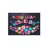 avrupakutu Okuluna Hoşgeldin Fotoğraf Panosu Branda 70x100 Branda Afiş