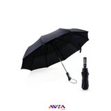 Avşa Global Unisex Siyah Tam Otomatik Rüzgarda Kırılmayan Şemsiye