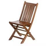Avşa Katlanır Ahşap Bahçe Balkon Sandalyesi Kolçaksız (2 Adet Acropol Chair)