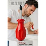 Avuç İçi Mini Topaç Tornavida Yıldız Uçlu Kısa Şaft Ufak Vidalama Anahtarı Hassas El Aleti 716083