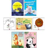 Avucundaki Öpücük + Penguenler Uçamaz + Mİş Gibi + Iki Utangaç Panda + Nokta + Akıllı Tilkinin Masalı + Nerede Bu Yiyecekler? - 7 Kitap Çocuk Öykü Seti