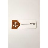 Avukat Odası Kapı Tabelası Kişiselleştirilebilir– Mdf Ofis Oda Isimliği | 19X7 cm