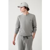 Avva A41Y1224 Gri Erkek Sweatshirt