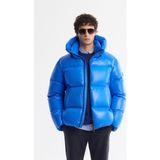 Avva A42Y6182 Saks Comfort Fit Kapüşonlu Kaz Tüyü Erkek Mont