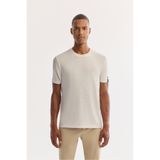 Avva A52Y1022 Ekru Regular Fit Erkek T-shirt
