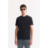 Avva A52Y1022 Siyah Regular Fit Erkek T-shirt