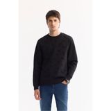 Avva A52Y1208 Siyah Regular Fit Erkek Sweatshirt