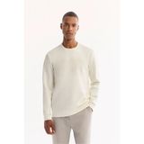 Avva A52Y1215 Ekru Regular Fit Erkek Sweatshirt