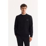 Avva A52Y1328 Siyah Regular Fit Erkek Sweatshirt