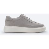 Avva B008002 Erkek Gri Süet Esnek Taban Hafif Casual Ayakkabı
