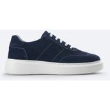 Avva B008002 Erkek Lacivert Süet Esnek Taban Hafif Casual Ayakkabı