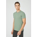 Avva E001000 Haki Erkek T-shirt