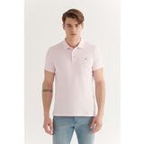 Avva E001004 Açık Pembe Erkek T-shirt