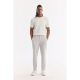 Avva Erkek Açık Gri Klasik Bel Pamuklu Elastan Relaxed Fit Pantolon A61Y3013