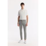 Avva Erkek Açık Haki Klasik Bel Soft Touch Pamuklu Slim Fit Pantolon B003038