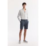 Avva Erkek Antrasit Beli Lastikli %100 Keten Relaxed Fit Şort B003732 - 33