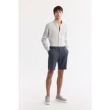 Avva Erkek Antrasit Beli Lastikli %100 Keten Relaxed Fit Şort B003732 - 38