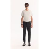 Avva Erkek Antrasit Viskon Karışımlı Kolay Ütülenen Çizgili Slim Fit Pantolon A52Y3006 - 31