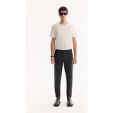 Avva Erkek Antrasit Viskon Karışımlı Kolay Ütülenen Çizgili Slim Fit Pantolon A52Y3006 - 36