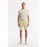 Avva Erkek Bej Klasik Bel Pamuklu Bi-Stretch Relaxed Fit Şort A51Y3727 - 34
