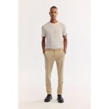 Avva Erkek Bej Klasik Bel Soft Touch Chino Slim Fit Pantolon A52Y3019