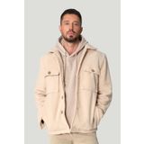 Avva Erkek Bej Regular Fit Kapüşonlu Baskılı Elastan Sweatshirt A42Y1332