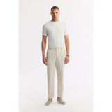 Avva Erkek Bej Yandan Cepli Beli Lastikli Soft Touch Comfort Slim Fit Pantolon A51Y3217