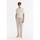 AVVA Erkek Bej Yanı Lastikli Soft Touch Relaxed Fit Chino Pantolon A61Y3217 - 33