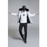 Avva Erkek Berlin Slim Fit Siyah Eskitme Yıkamalı Esnek Jean Pantolon B003502