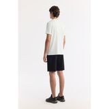 Avva Erkek Beyaz Bisiklet Yaka Baskılı Rayon Soft Touch Regular Fit T-Shirt A51Y1031 - 2XL