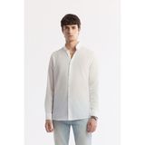 Avva Erkek Beyaz Düğmeli Yaka %100 Pamuk Regular Fit Gömlek A51Y2206 - XL