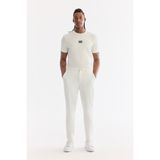AVVA Erkek Beyaz Klasik Bel Pamuklu Elastan Relaxed Fit Chino Pantolon A61Y3013 - 36