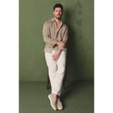 Avva Erkek Beyaz Klasik Bel Soft Touch Carrot Fit Pantolon A61Y3049