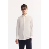 Avva Erkek Beyaz Slim Fit Beli Lastikli Bi Stretch Chino Pantolon B003033