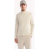 Avva Erkek Ekru Balıkçı Yaka Soft Touch Dokulu Triko Regular Fit Kazak A52Y5040 - M
