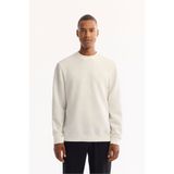 Avva Erkek Ekru Bisiklet Yaka Dokulu Elastan Regular Fit Sweatshirt A52Y1220