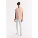 Avva Erkek Ekru Pamuklu Berlin Slim Fit Jean Pantolon A51Y3551
