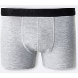 Avva Erkek Gri Basic Pamuklu Tekli Regular Fit Boxer B009510 - XL