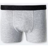 Avva Erkek Gri Basic Pamuklu Tekli Regular Fit Boxer B009510