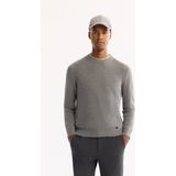 Avva Erkek Gri Bisiklet Yaka Soft Touch Dokulu Triko Regular Fit Kazak A52Y5050 - 3XL