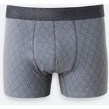 AVVA Erkek Gri Desenli Tekli Regular Fit Boxer A61Y9505 - M