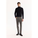 Avva Erkek Gri Klasik Bel Pamuklu Eskitme Yıkamalı Madrid Comfort Slim Fit Jean Pantolon A52Y3516